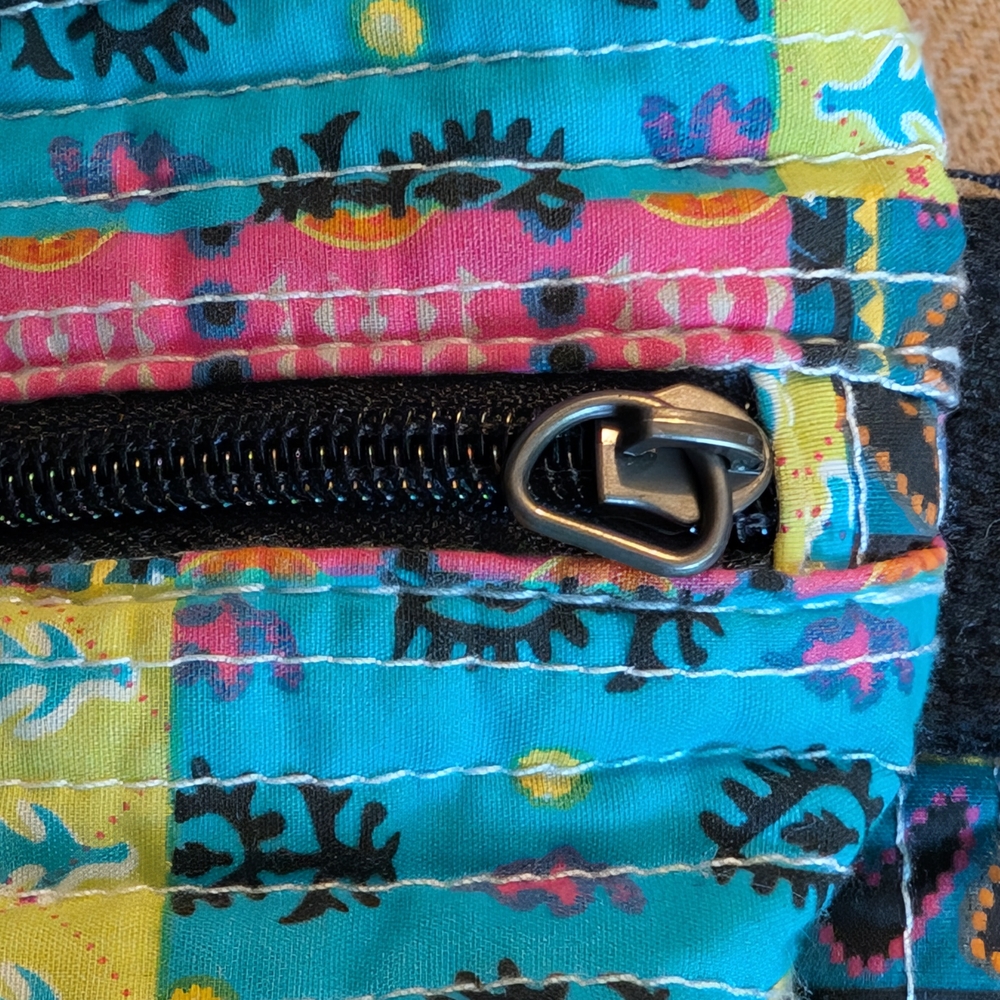 Mossimo Supply Co Multicolor Patchwork Small Duff… - image 7